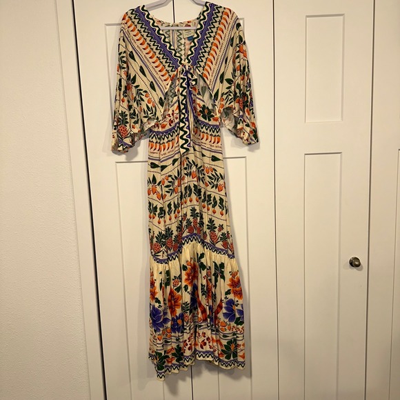FARM Rio Multicolor Floral Maxi Dress - Picture 5 of 11